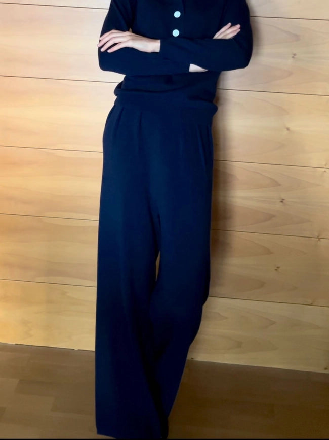 Erin Pants Navy-Pants-Bel Cashmere S.C.-S-Navy-Urbanheer