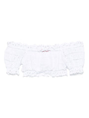 Ermanno Scervino Off-shoulder Lace-detail top