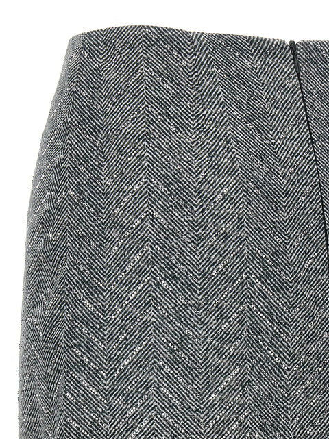 Ermanno Scervino Rhinestone Skirt