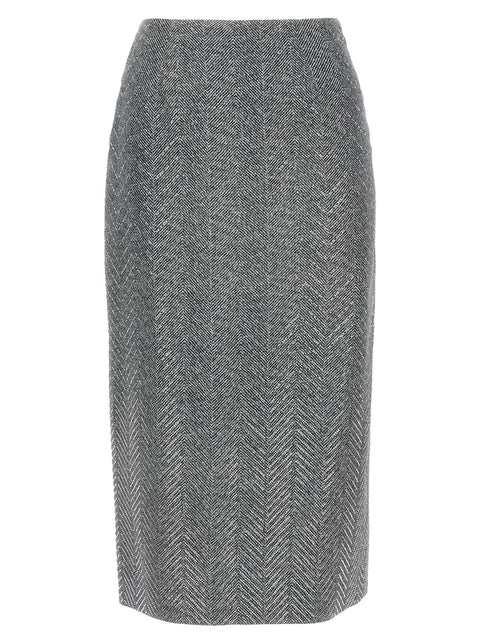 Ermanno Scervino Rhinestone Skirt