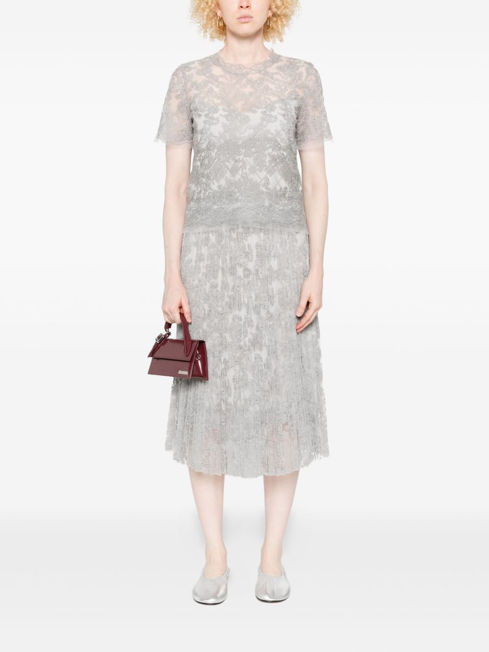 Ermanno Scervino Skirts Clear Blue