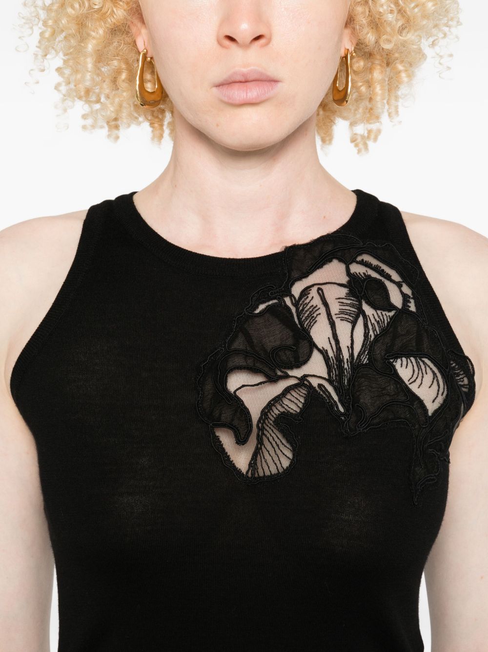 Ermanno Scervino Top Black