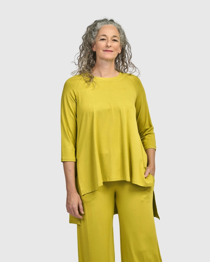 Essential Hi-Lo Top, Lime-Top-Alembika-US 6-8-lime-Urbanheer