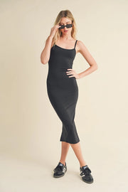 Essential Midi Dress Black-Dress-Kimberly C-S-Black-Urbanheer