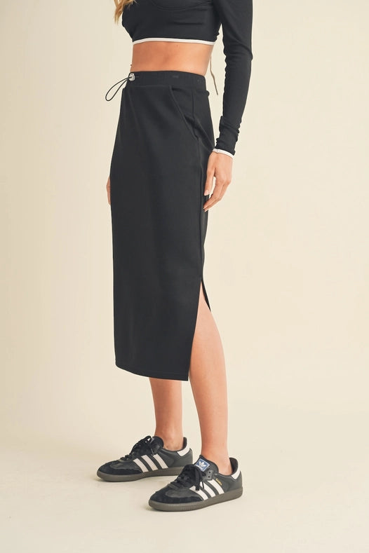 Essential Midi Skirt-Skirt-Kimberly C-S-Black-Urbanheer