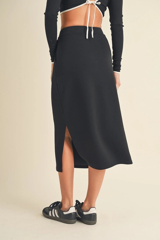 Essential Midi Skirt-Skirt-Kimberly C-S-Black-Urbanheer