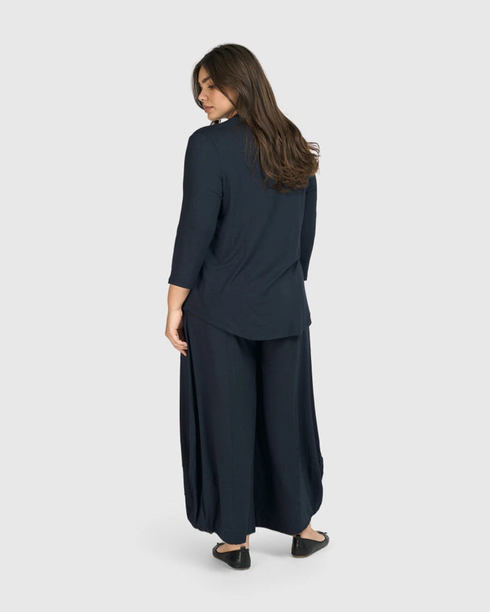 Essential Punto Pockets Pants, Ocean-Pants-Alembika-US 4-6-Ocean-Urbanheer