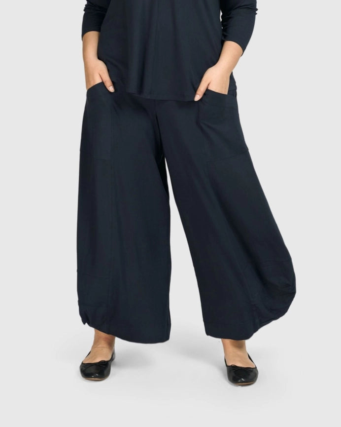 Essential Punto Pockets Pants, Ocean-Pants-Alembika-US 4-6-Ocean-Urbanheer