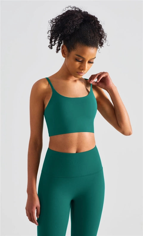 Esther Lycra® Cami Top Sports Bra Laguna-Sports bra-91thelabel-S-Urbanheer