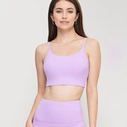 Esther Lycra® Cami Top Sports Bra Orchids-Sports bra-91thelabel-S-Urbanheer