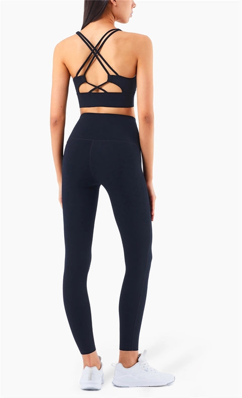Esther Lycra® Seamless High Waist Leggings Black-Leggings-91thelabel-S-Urbanheer