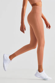 Esther Lycra® Seamless High Waist Leggings Terracotta-Leggings-91thelabel-S-Urbanheer