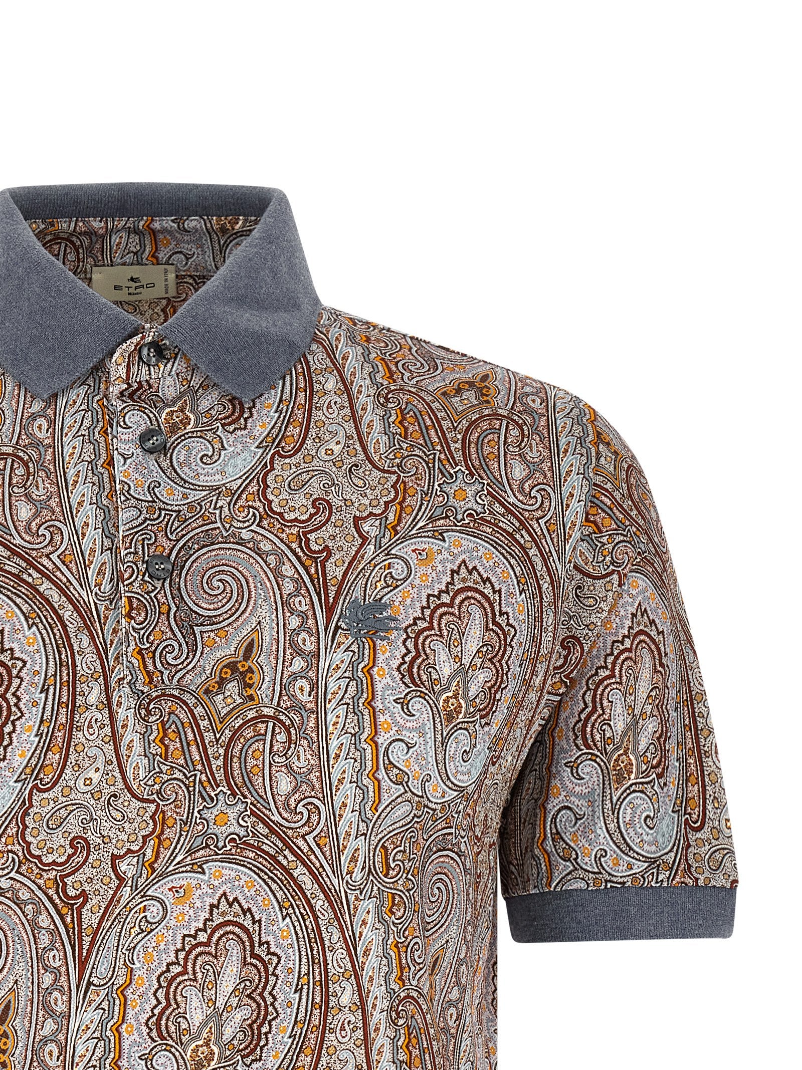Etro Arnica Paisley Polo Shirt