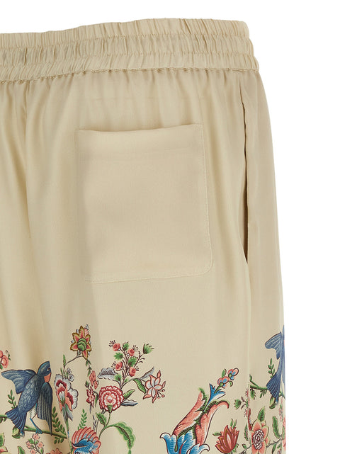 Etro Flora And Fauna Printed Trousers