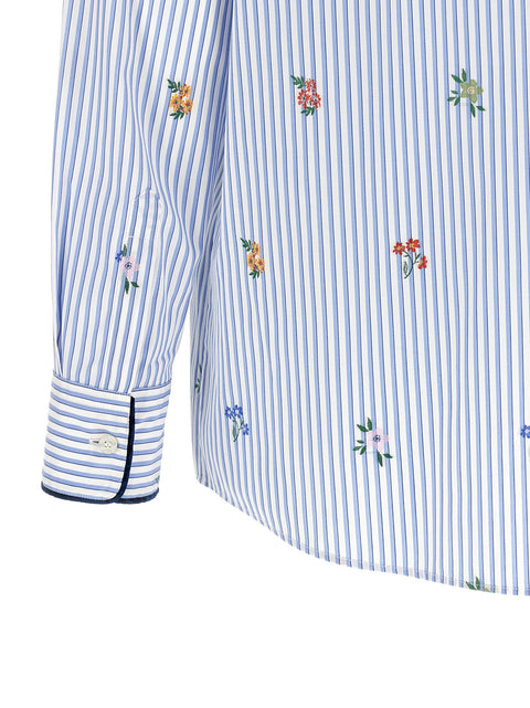 Etro Floral Embroidery Shirt