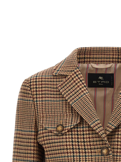 Etro Prince Of Wales Blazer