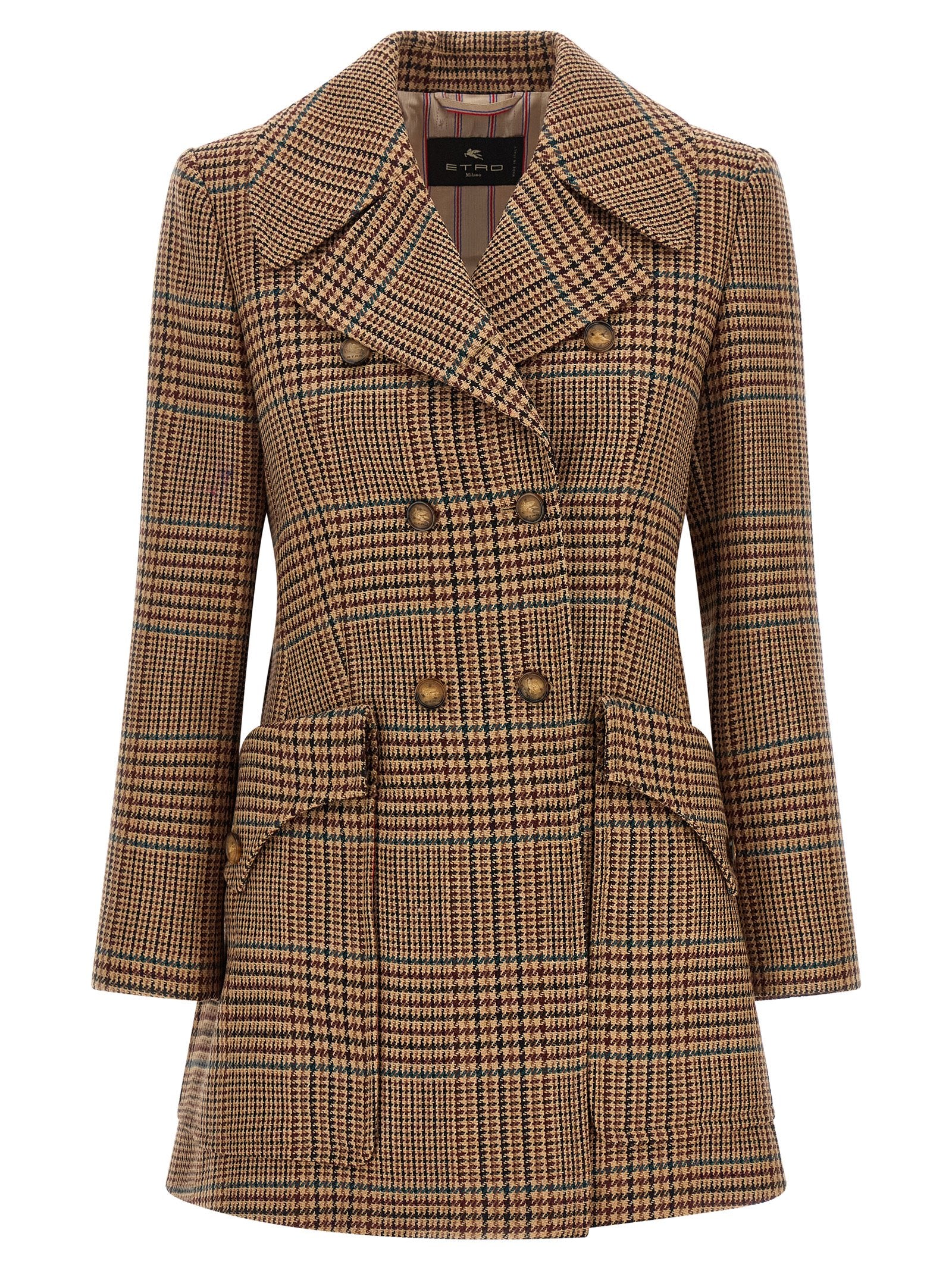Etro Prince Of Wales Coat