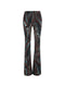 Etro Printed flared trousers