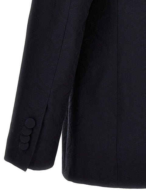 Etro Single-breasted Jacquard Blazer