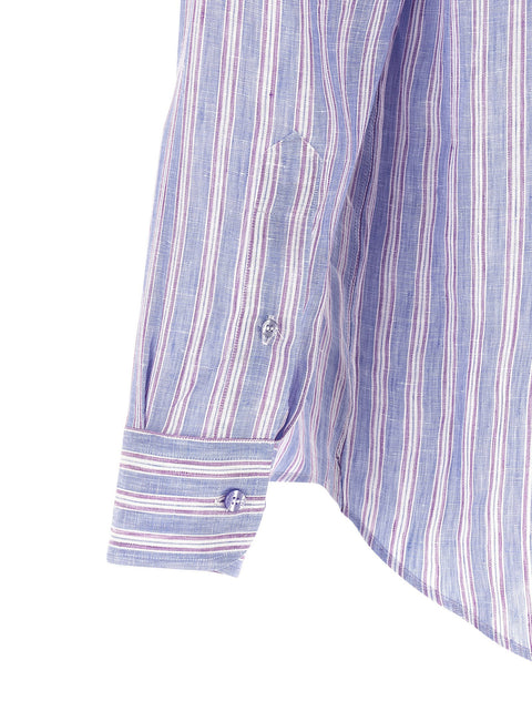 Etro Striped Linen Shirt