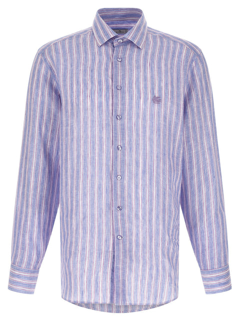 Etro Striped Linen Shirt