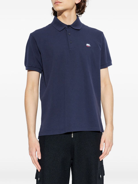 Etro T-shirts and Polos NAVY