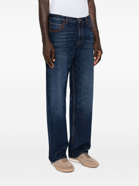 Etro Trousers NAVY