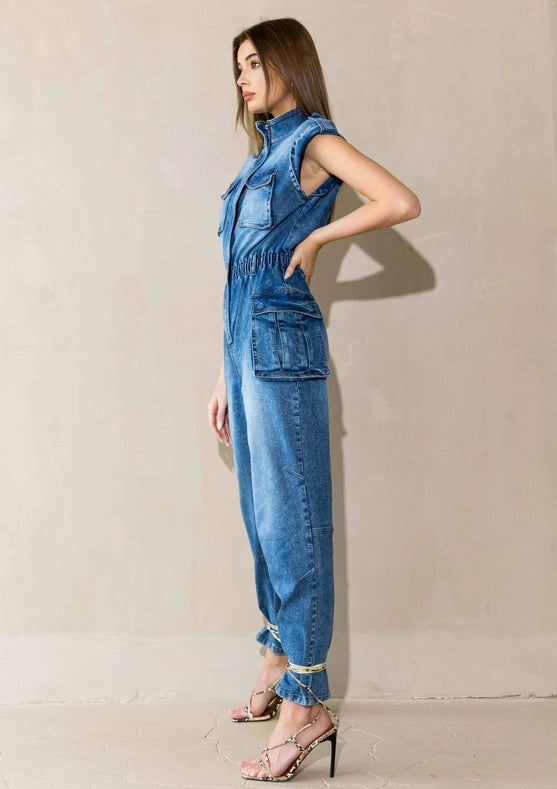 Eva Jumpsuit-Jumpsuit-Vibrant M.i.U-S-Medium Stone-Urbanheer
