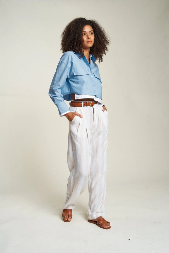Evanston High Rise Trouser, Sand Dune-Trouser-Oliver Logan-24-Sand Dune-Urbanheer