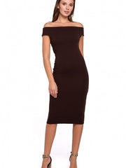 Evening dress women outfit 138549 Makover-Evening Dresses-Makover-brown-L-Urbanheer