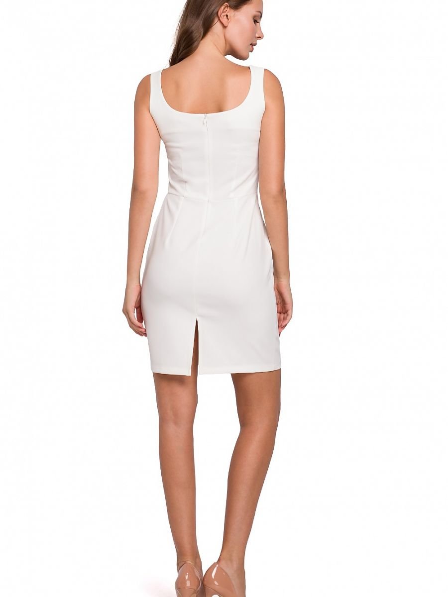 Evening dress women outfit 138563 Makover-Evening Dresses-Makover-beige-L-Urbanheer