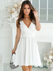 Evening Dress Women Outfit 192875 Bicotone-Evening Dresses-Bicotone-beige-36-Urbanheer