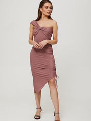 Evening dress women outfit 193987 Makover-Evening Dresses-Makover-pink-L-Urbanheer