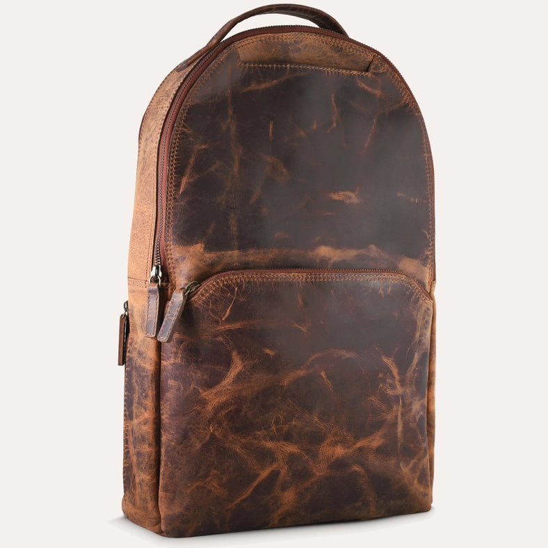 Executive Backpack-Backpack-Kiko Leather-18" L x 12" W x 4" D-Brown-Urbanheer