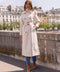 Extra-Long Oversized Cotton Trench Coat with Belt Off-white-Trench Coat-Attentif Paris-S-Off-white-Urbanheer