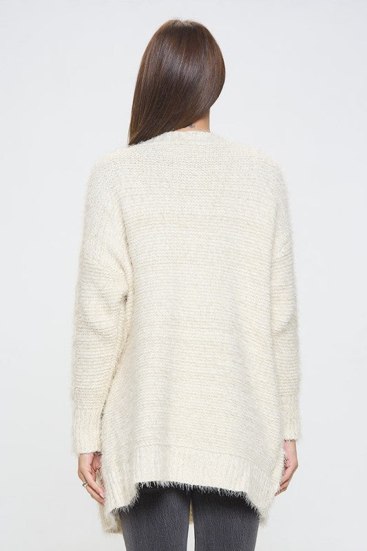 Extra Soft Knit Open Front Cardigan with Pockets-New Arrival-Reneecollection-Small-IVORY-Urbanheer