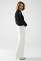 Extra Wide Leg Trousers in Cream Color-Pants-Q2-XS-White-Urbanheer