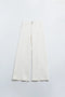 Extra Wide Leg Trousers in Cream Color-Pants-Q2-XS-White-Urbanheer