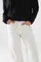 Extra Wide Leg Trousers in Cream Color-Pants-Q2-XS-White-Urbanheer