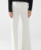 Extra Wide Leg Trousers in Cream Color-Pants-Q2-XS-White-Urbanheer