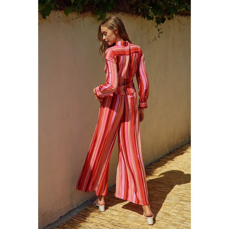 Eye Cnady Knot Detail Shirt-Clothing Shirts-Dress Forum-S-RUSSET ROUGE-Urbanheer