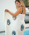 Eye Turkish Beach Towel-Towel-Moa-35.5x79 inches / 90x200cm-Blue-Urbanheer