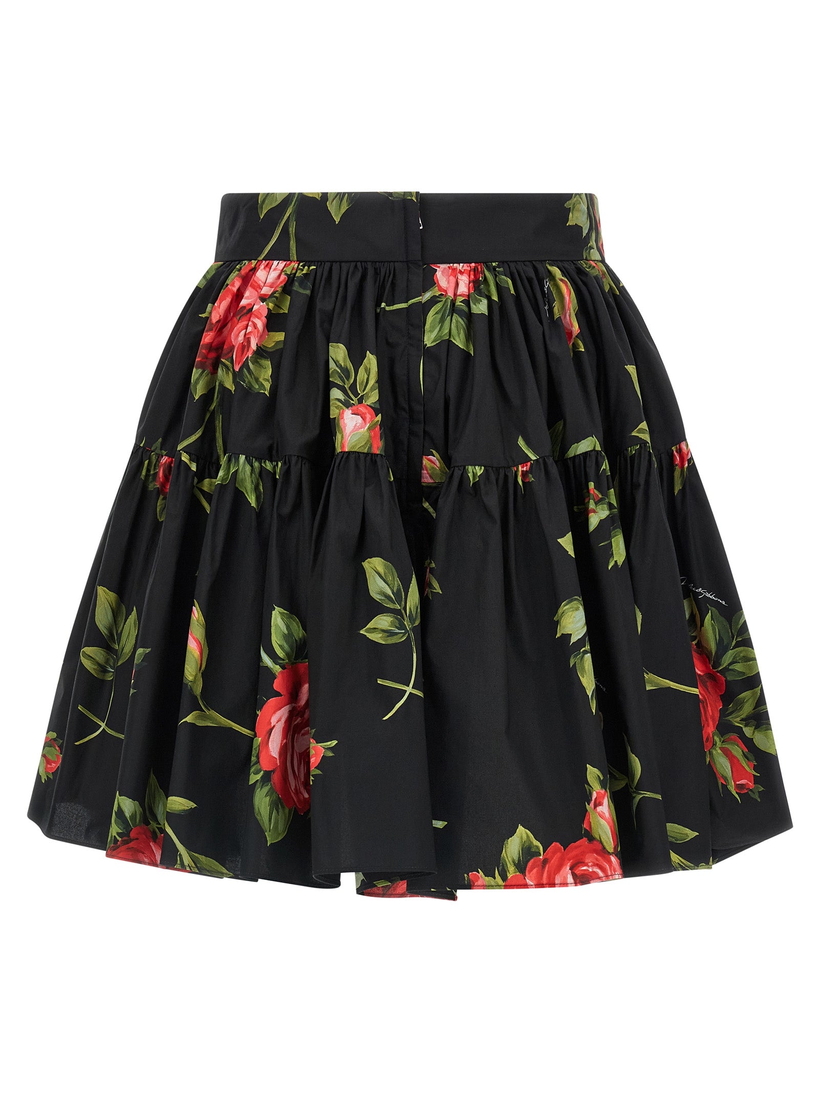 Dolce & Gabbana Bouquet Rose Skirt