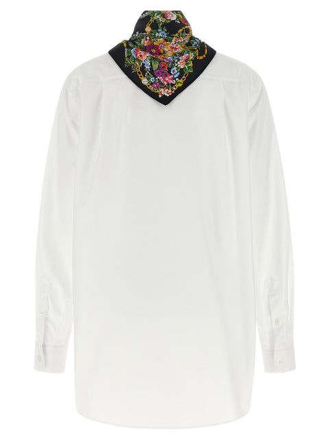 Dolce & Gabbana Shirt With Scarf