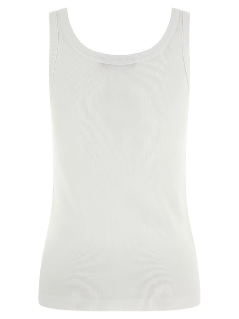 Dolce & Gabbana Logo Patch Tank Top