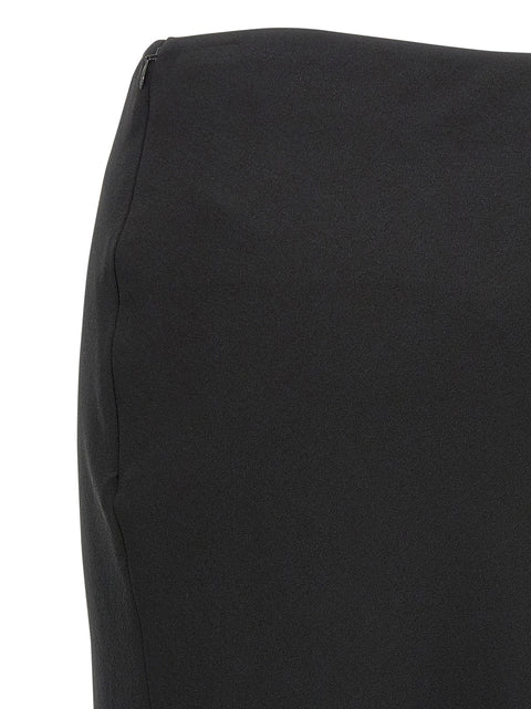 Alessandra Rich Long Silk Skirt