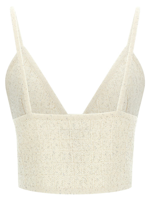 Alessandra Rich Sequin Top