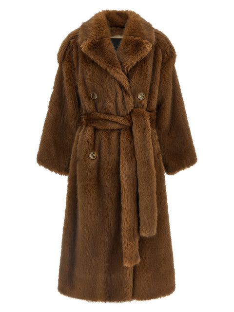 B&B Couture Farrah Eco-fur Coat