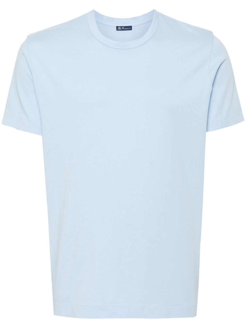 FINAMORE 1925 NAPOLI T-shirts and Polos Clear Blue-Topwear-Finamore 1925 Napoli-L-Urbanheer