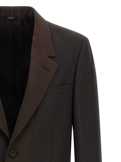 Fendi Crepe Wool Blazer
